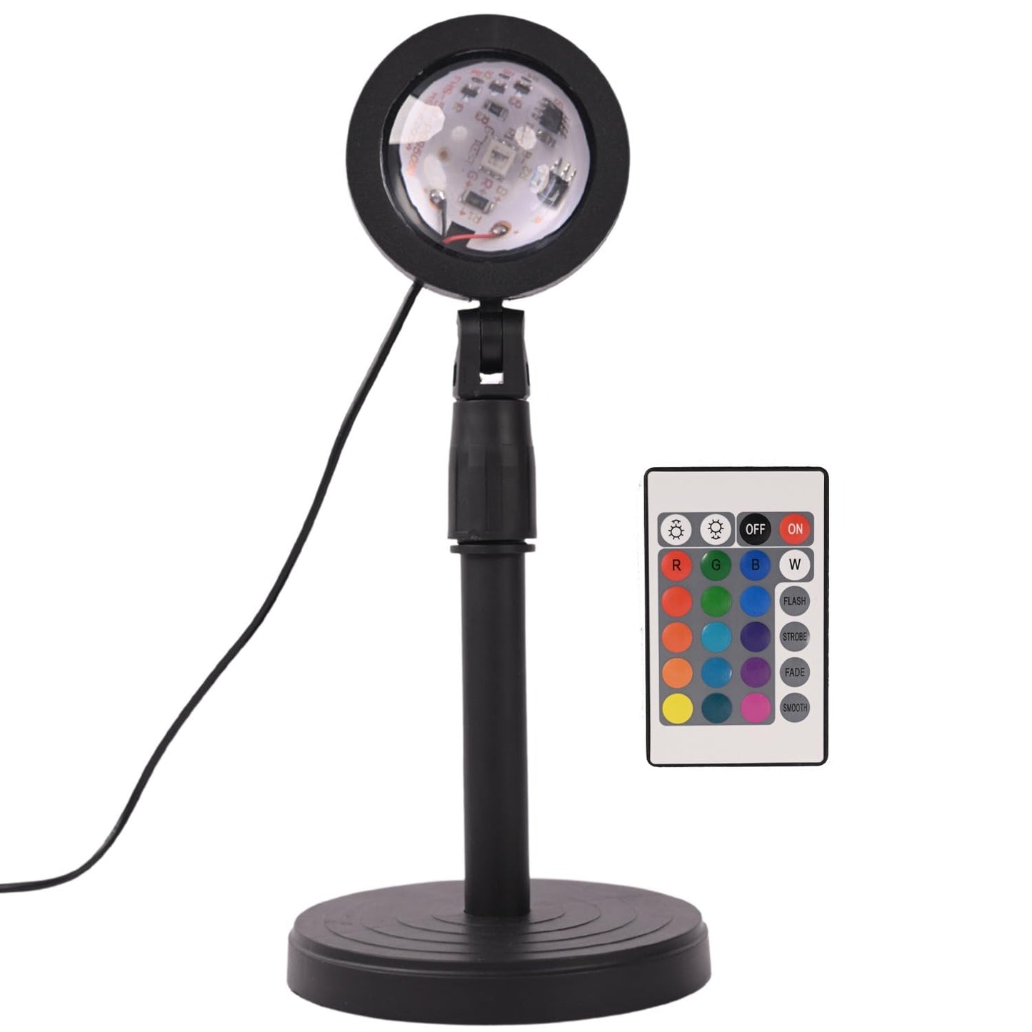 16 Colors Changing Sunset Projection Lamp