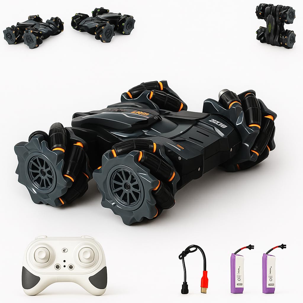 Remote Control Flip & Drift Car with LED Lights