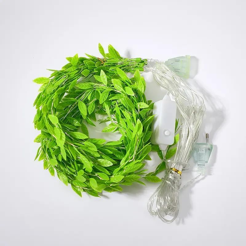 Artificial Leaf Curtain LED String Light