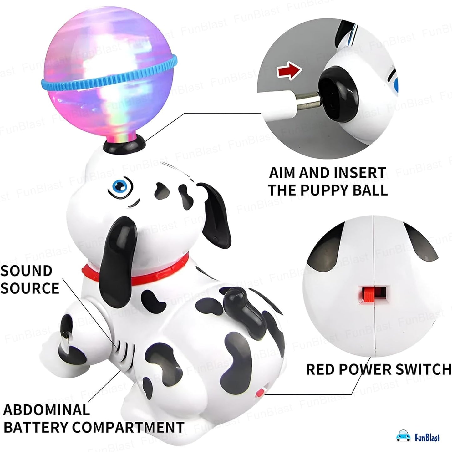 Dancing Dog Musical Toy