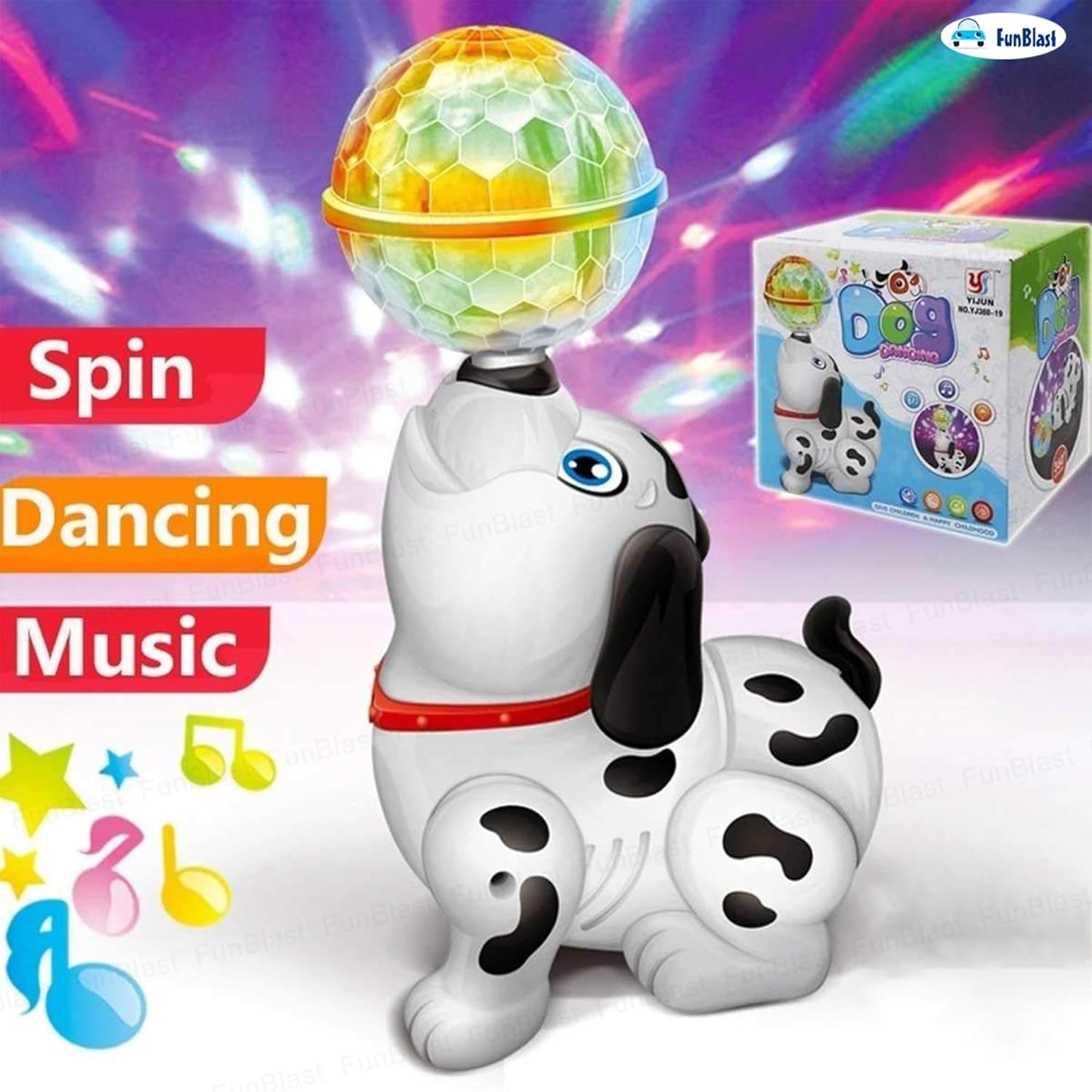 Dancing Dog Musical Toy
