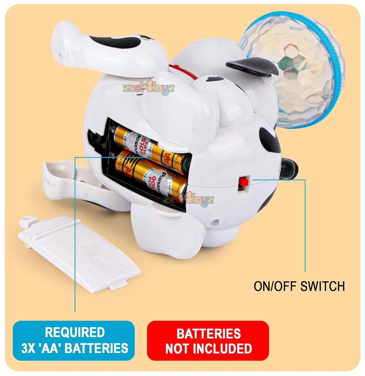 Dancing Dog Musical Toy