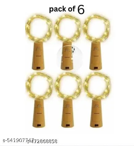 20 LED yellow steady Rice light (pack of 6)