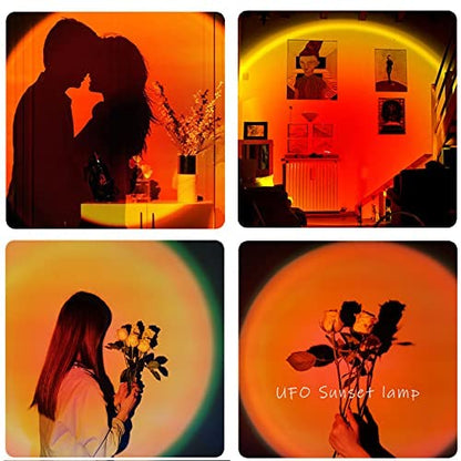 16 Colors Changing Sunset Projection Lamp