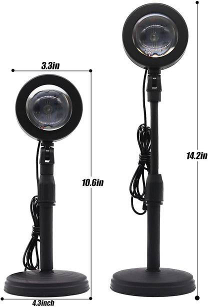 16 Colors Changing Sunset Projection Lamp