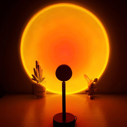 16 Colors Changing Sunset Projection Lamp
