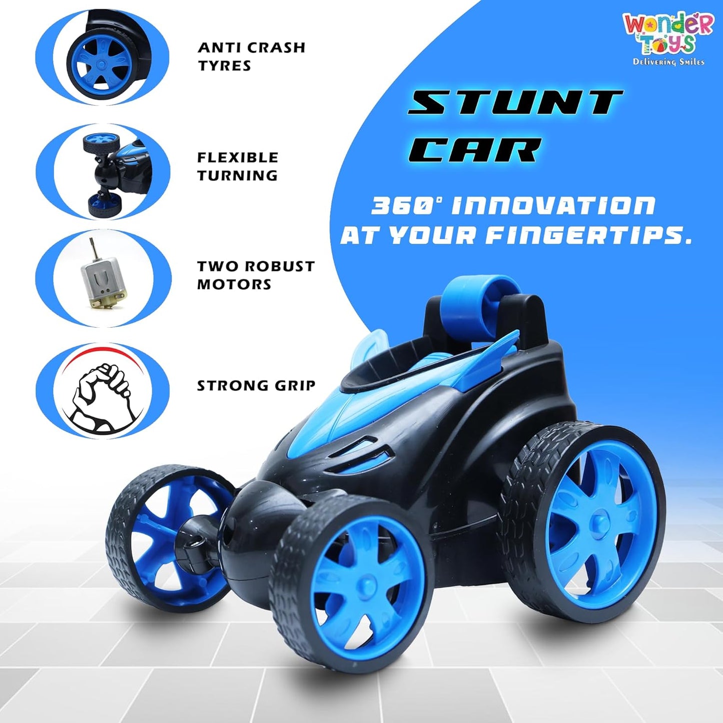 Remote Control 360° Rotating Car