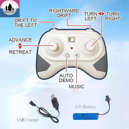 Remote Control Flip & Drift Car with LED Lights