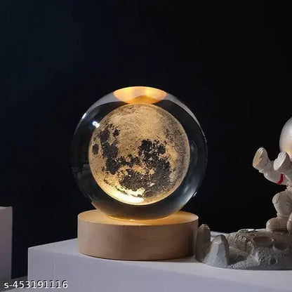 Glass Lamp 3D Ball