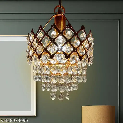 Crown Lighting Crystal Jhumar