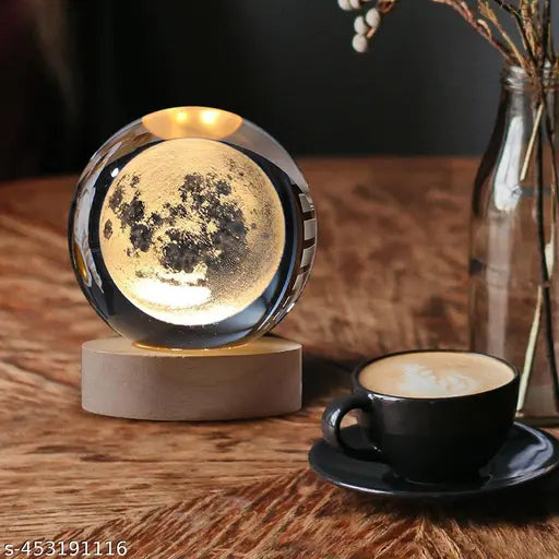 Glass Lamp 3D Ball