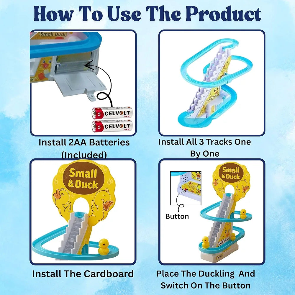 Duck Slide Toys Set
